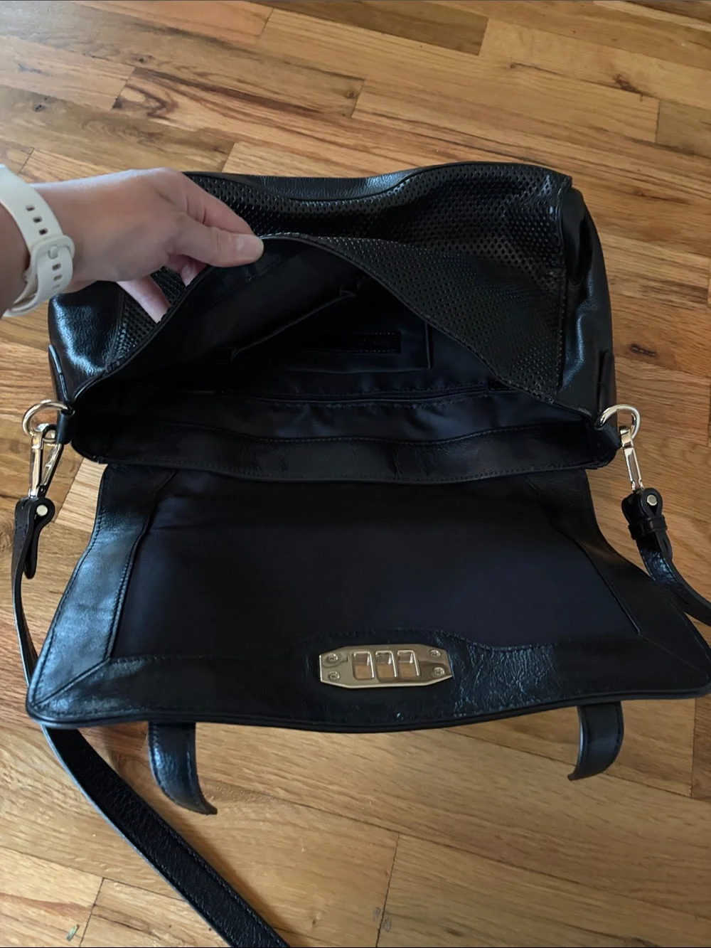Rebecca Minkoff structured satchel